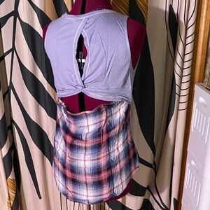 Hem & Thread blue Tank Top